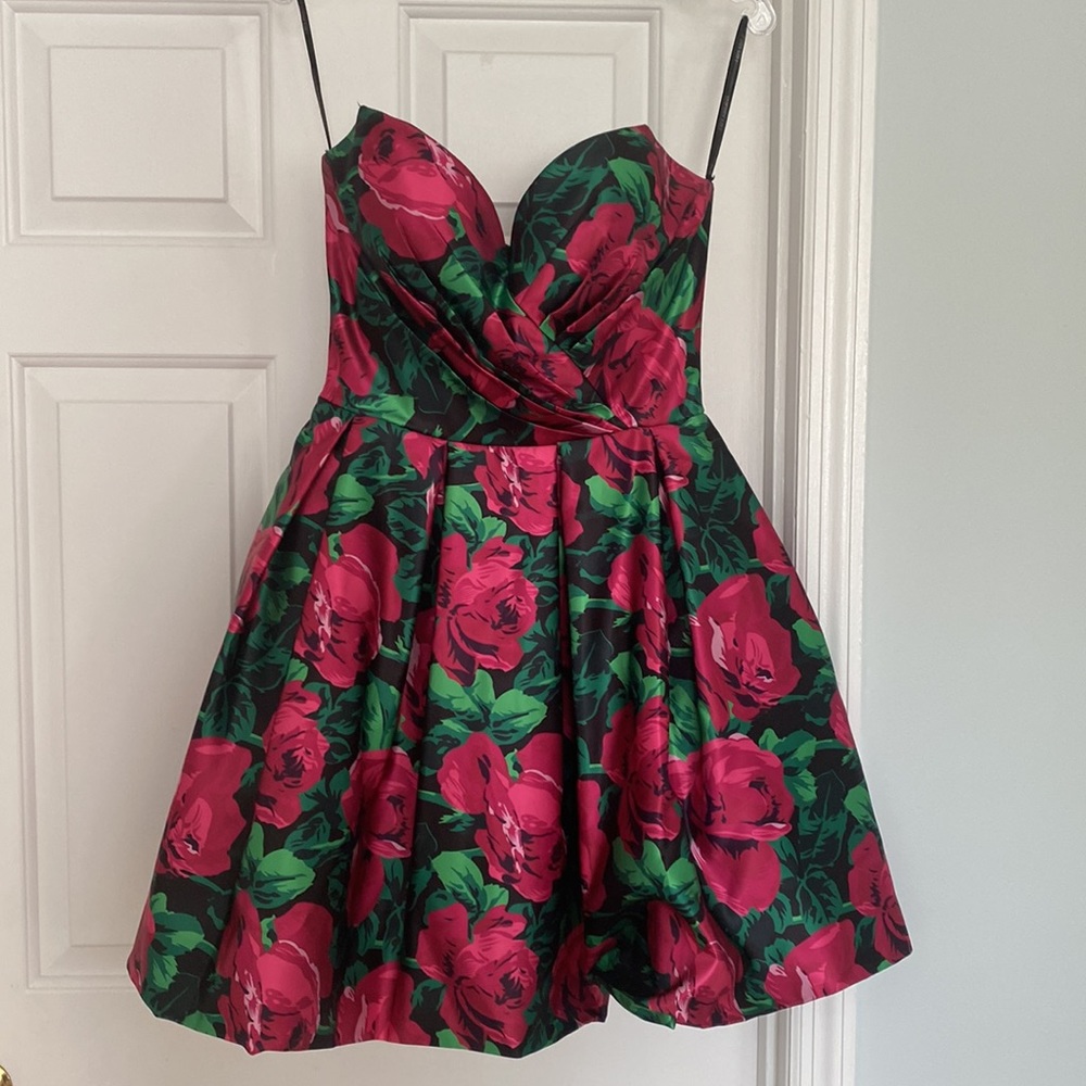 Sherri Hill floral dress